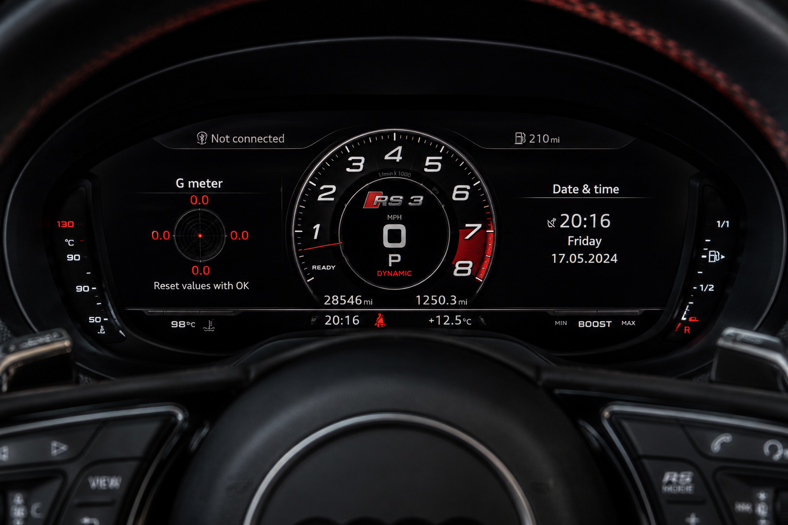 Virtual cockpit retrofit and digital dash upgrade