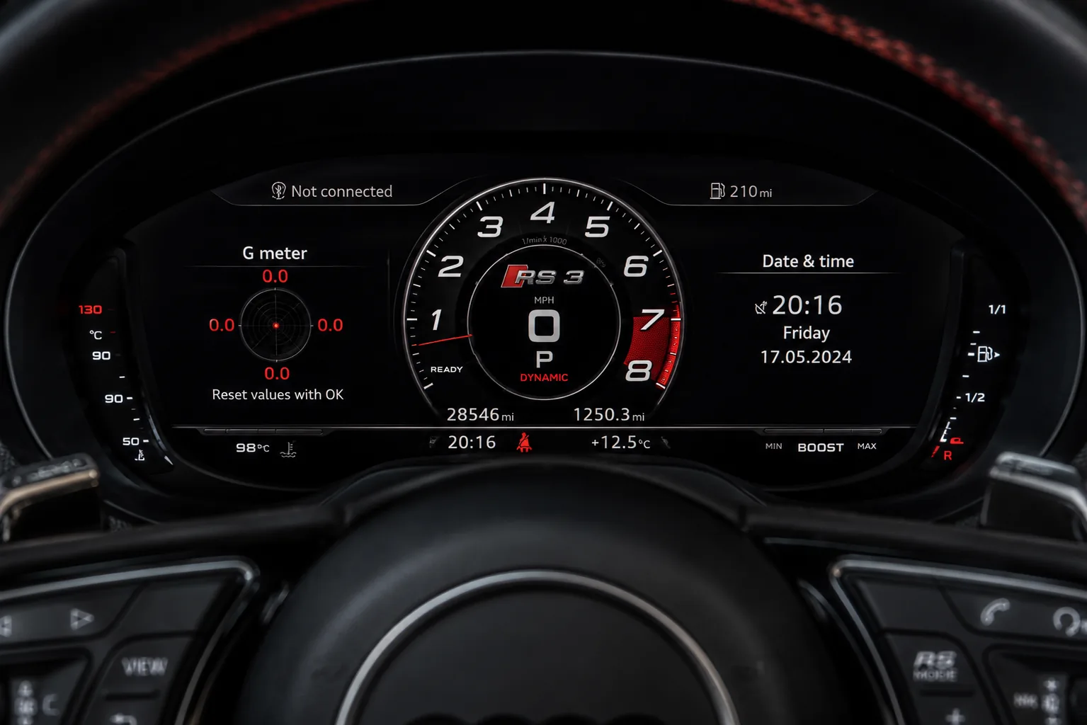 Virtual cockpit retrofit and digital dash upgrade in Yorkshire